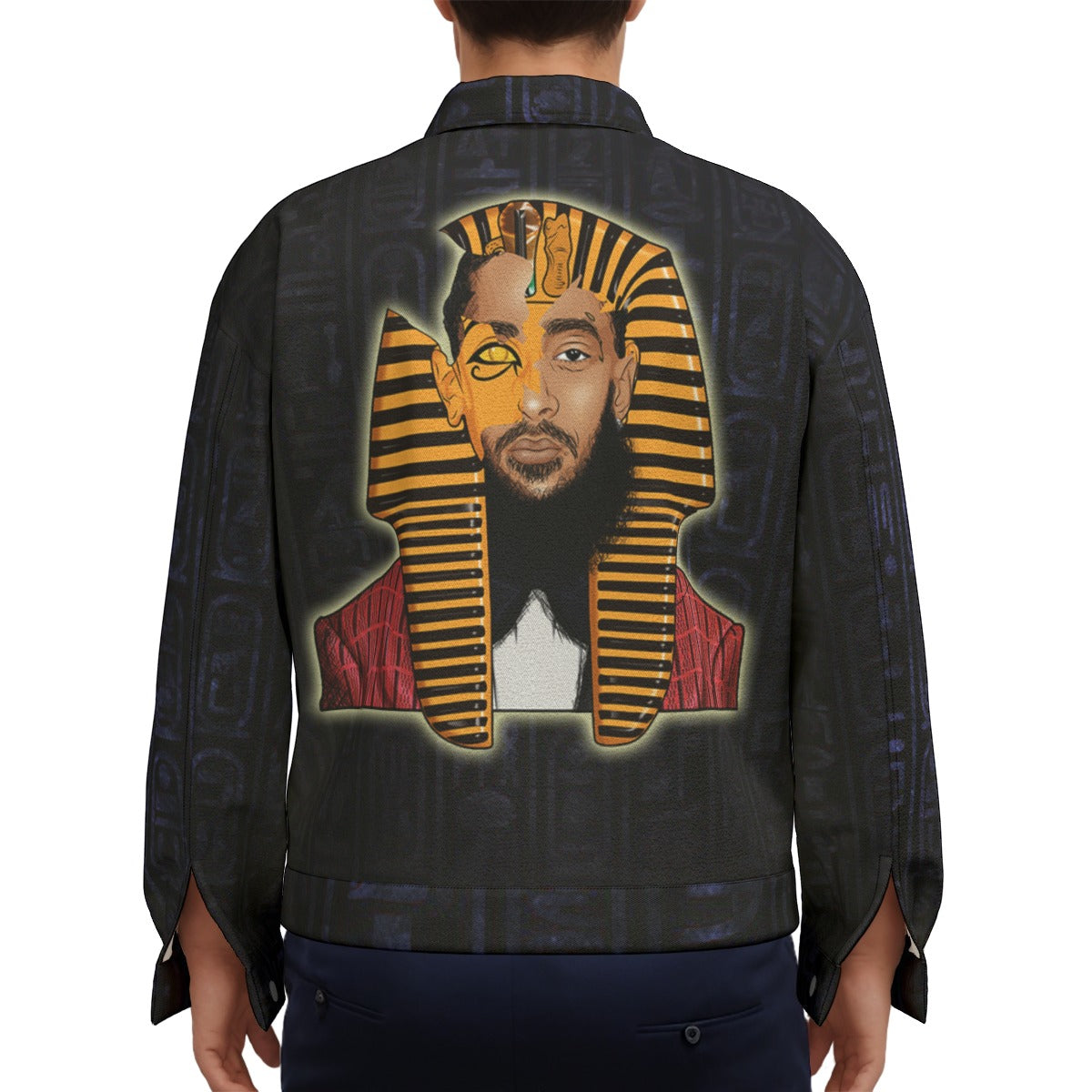 Nipsey Tha Great Unisex Lapel Jacket Cotton