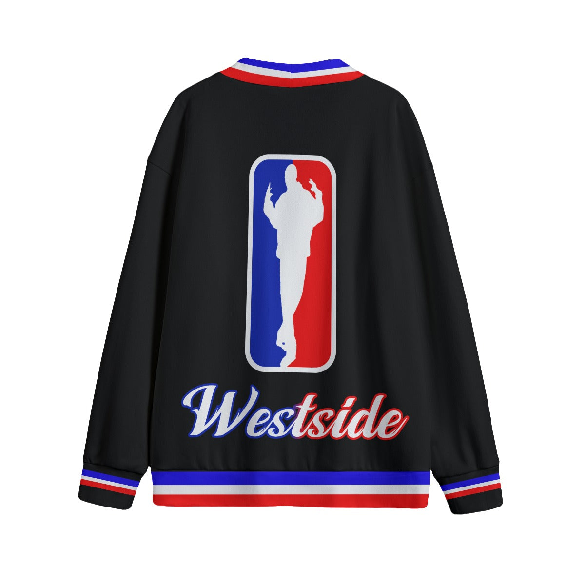 WESTSIDE WHT Unisex V-neck Cardigan With Button Closure