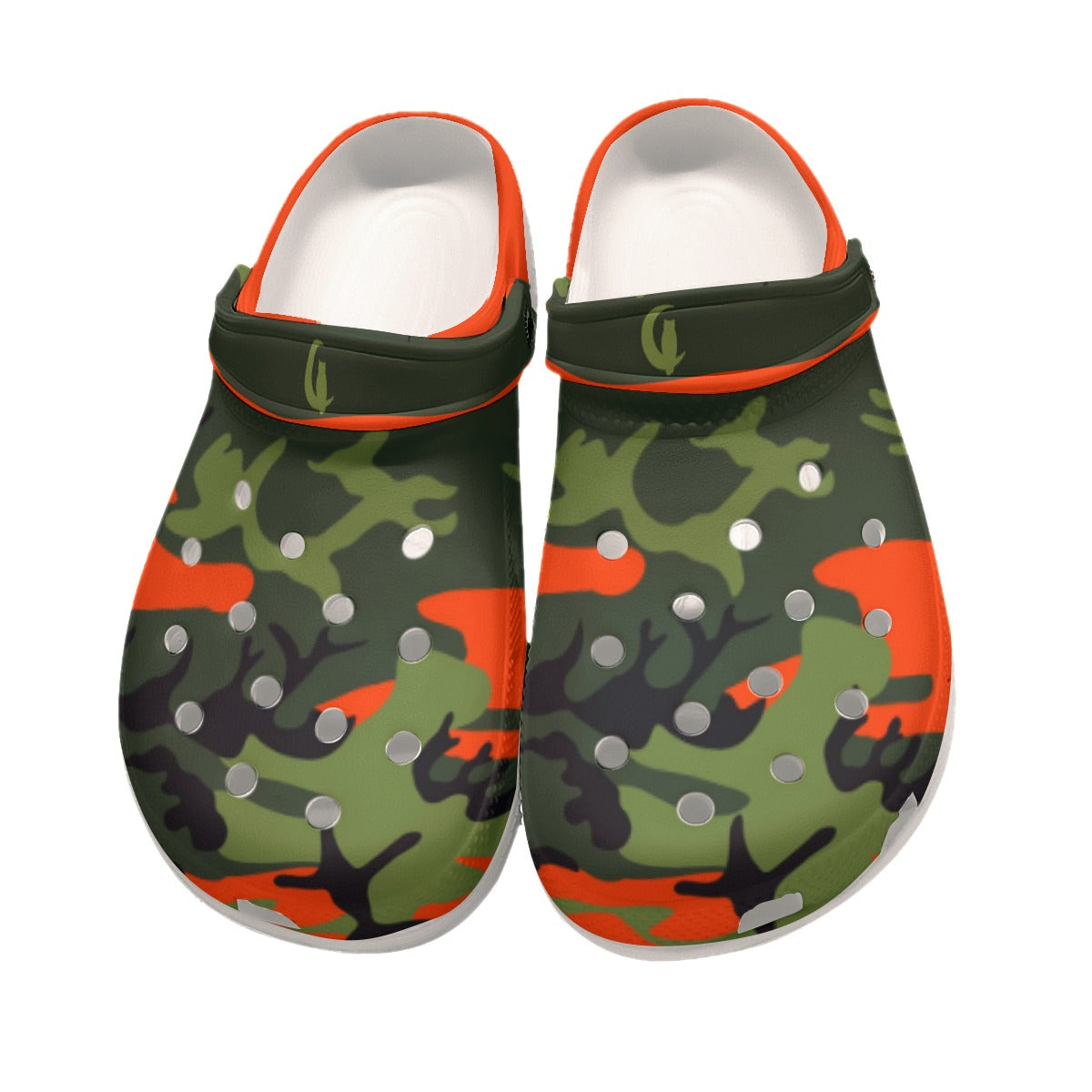 CAMOUFLAGE KAKI Women's  Clogs