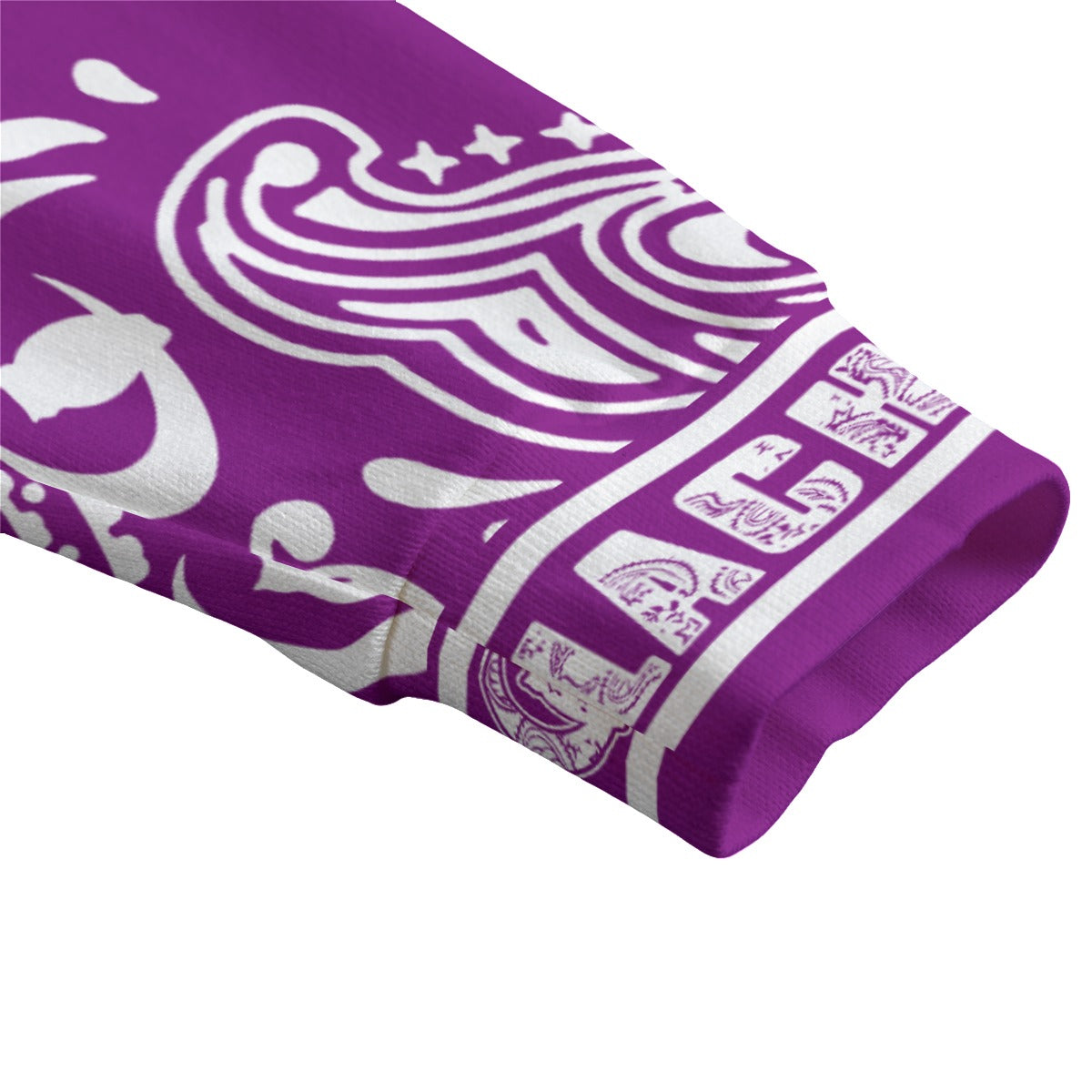 BANDANA PAISLEY GRAPES Unisex Cardigan With Button Closure
