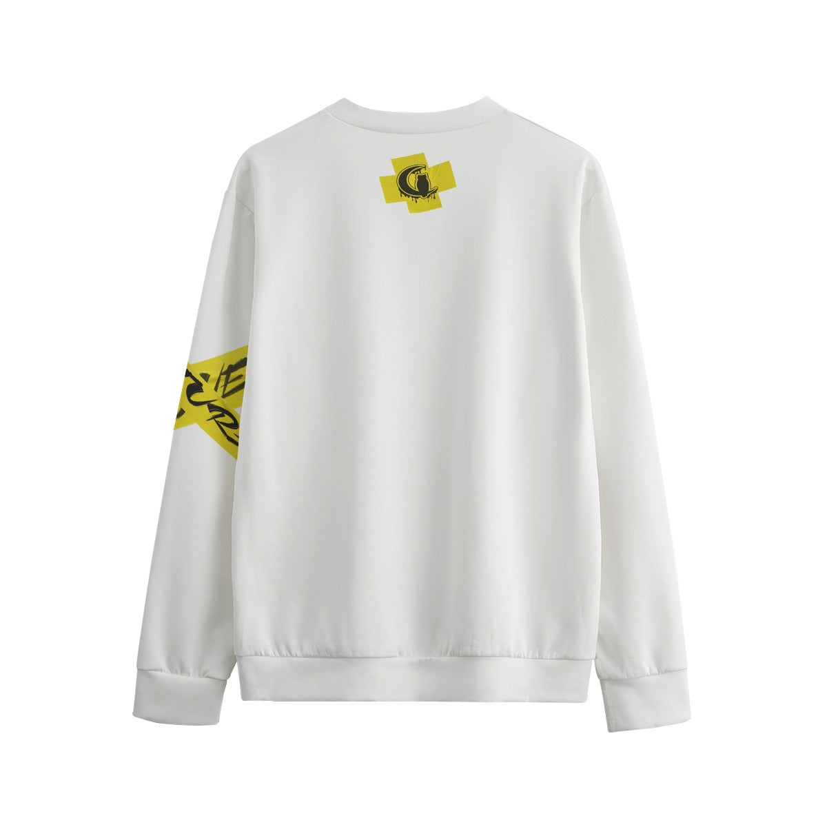 TRAP GOD WHT Unisex O-neck Sweatshirt Cotton