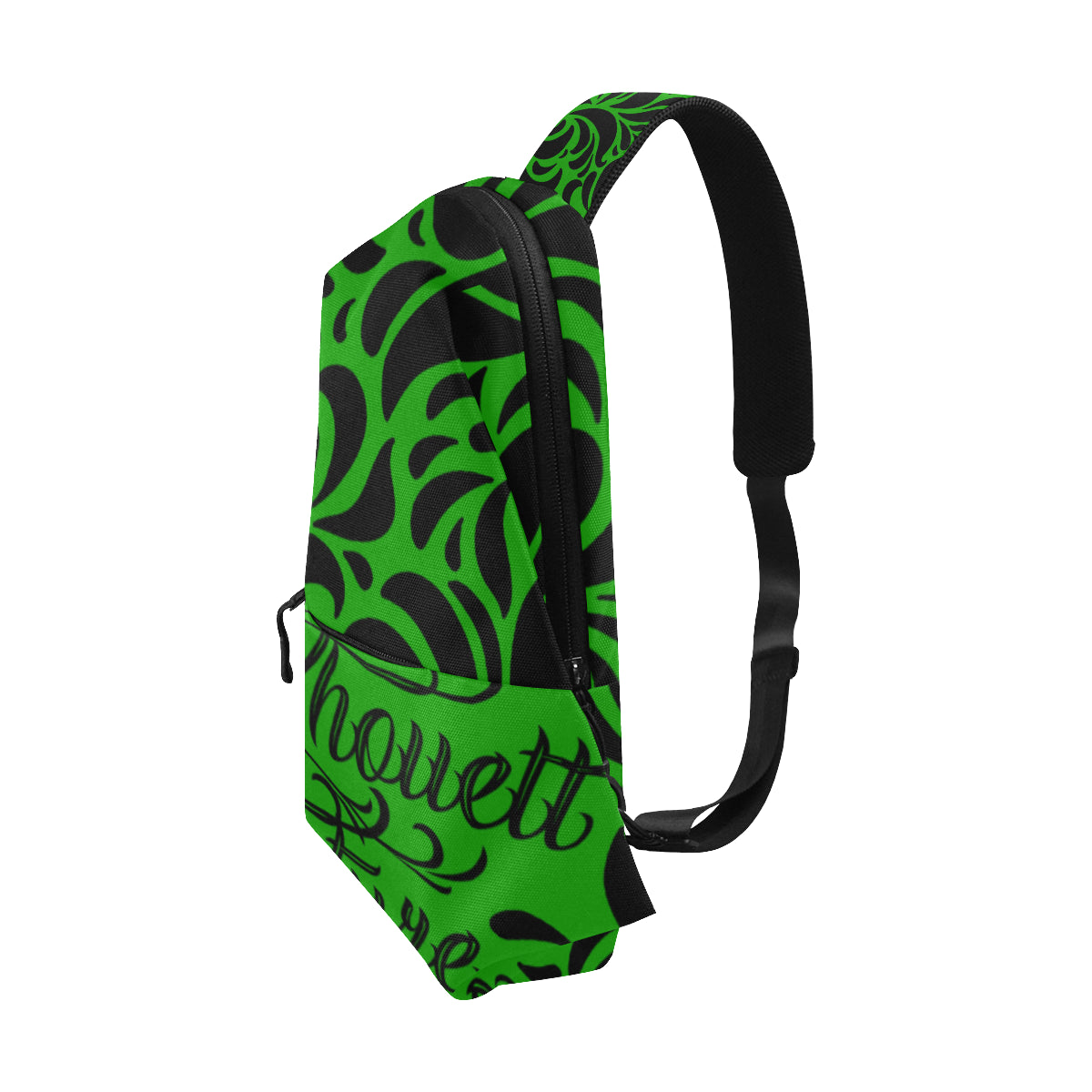 GORGIOUS LEAF GREEN Chest Bag (Model 1678)