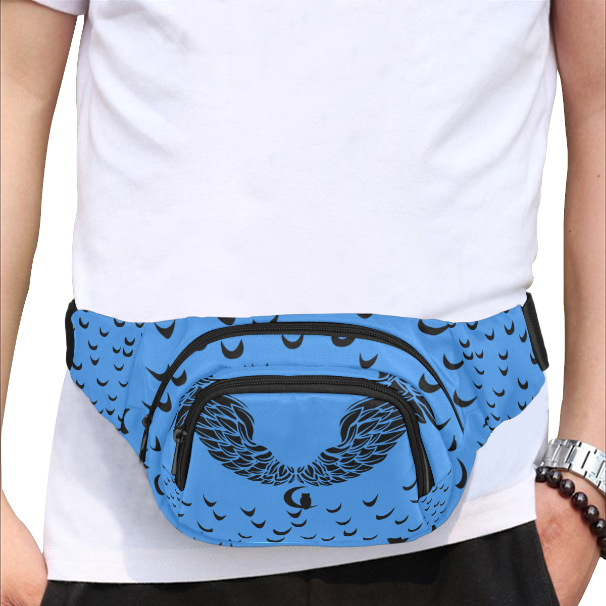 LCC WINGZ BLUE Fanny Pack/Small (Model 1677)