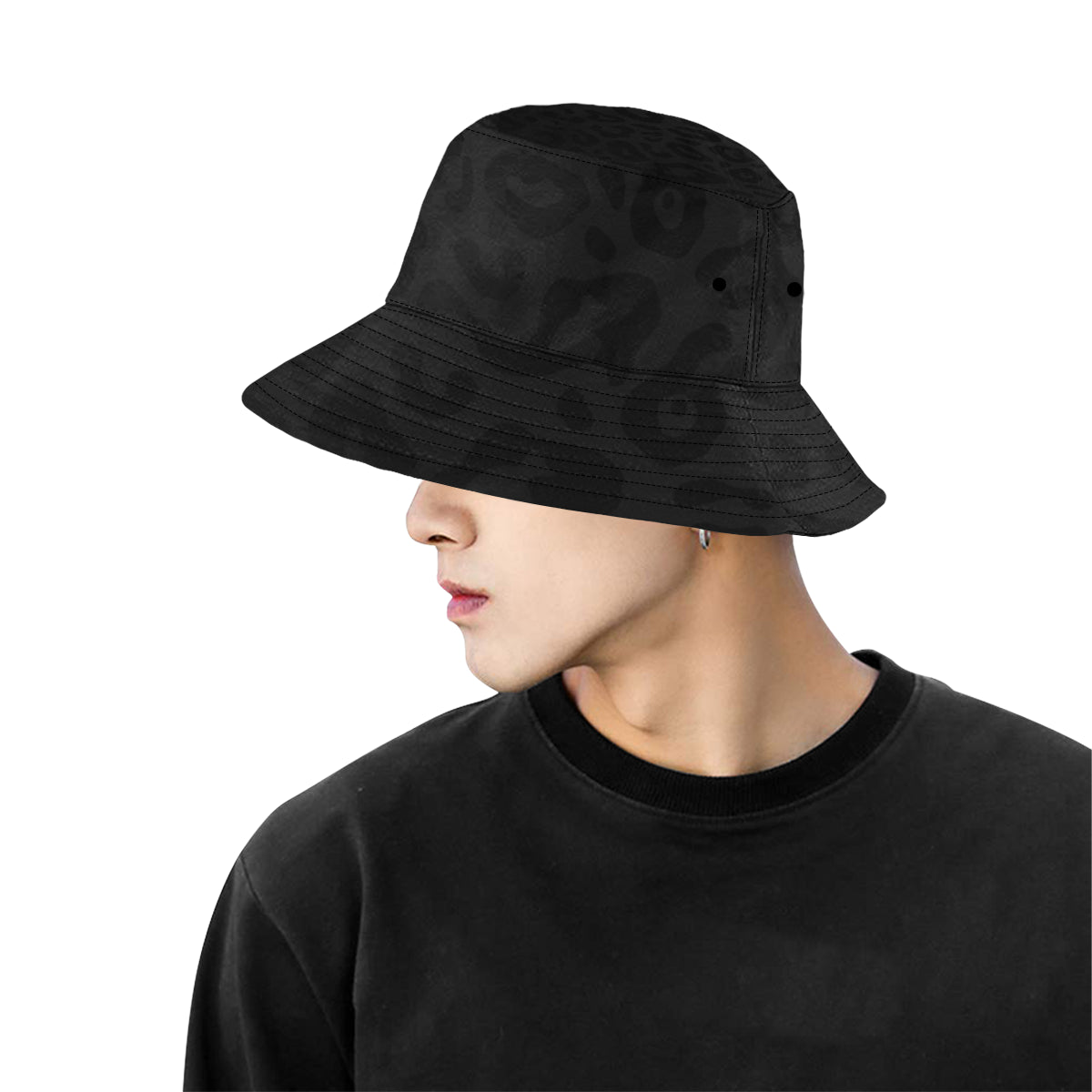 OLD PRIEST SKIN All Over Print Bucket Hat for Men