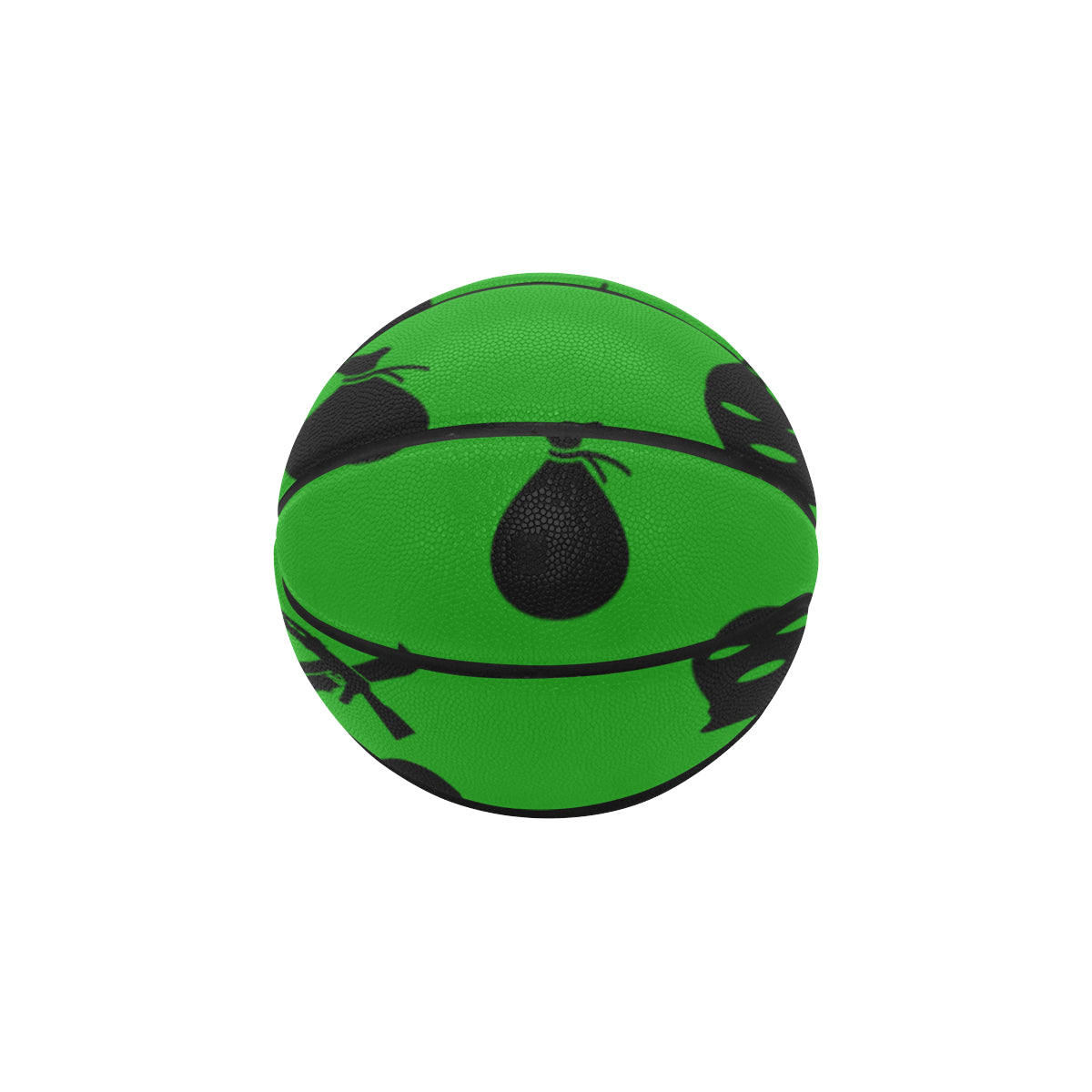 DRILLIN FULLY GREEN All Over Print Basketball