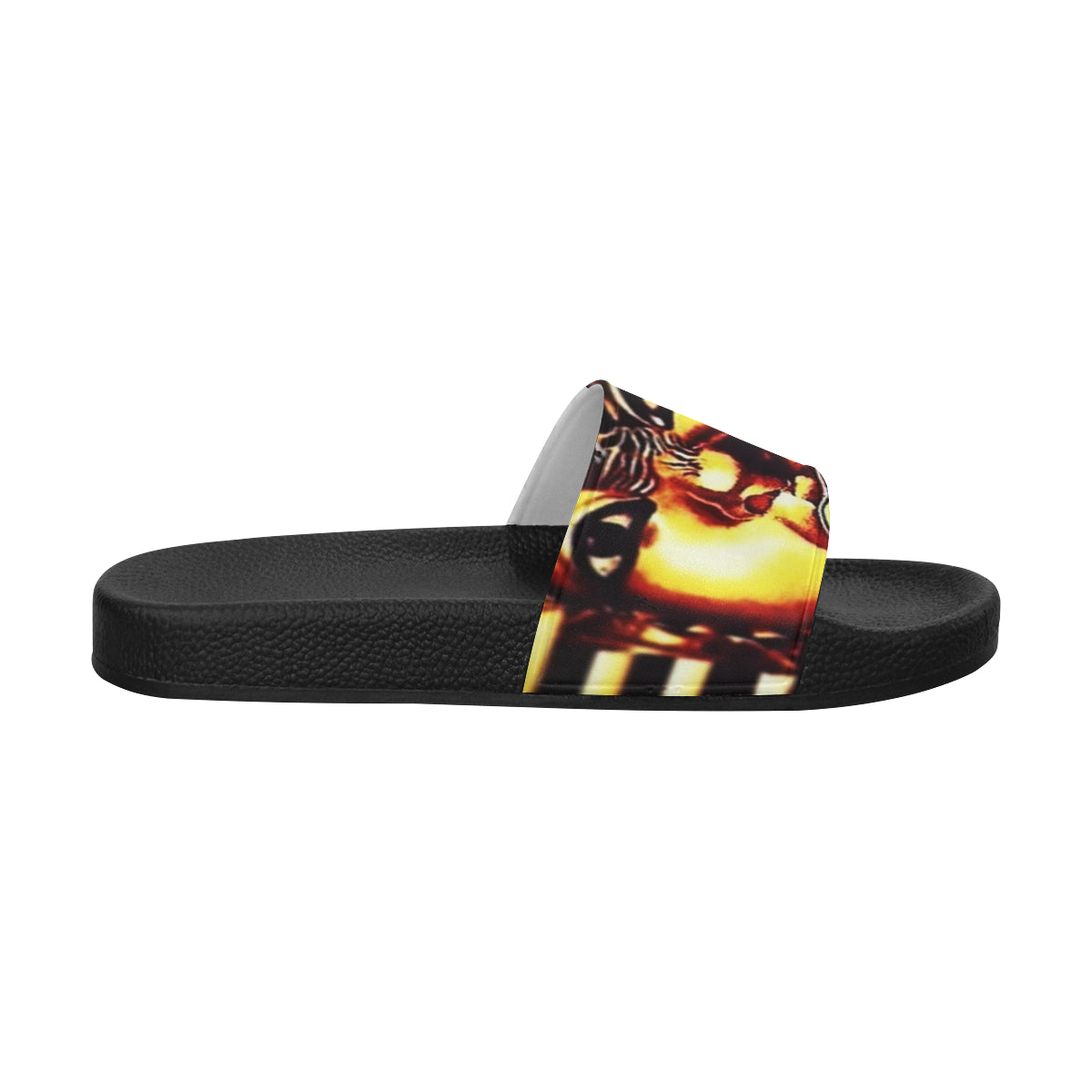 THUG PHAROAH Women's Slide Sandals (Model 057)