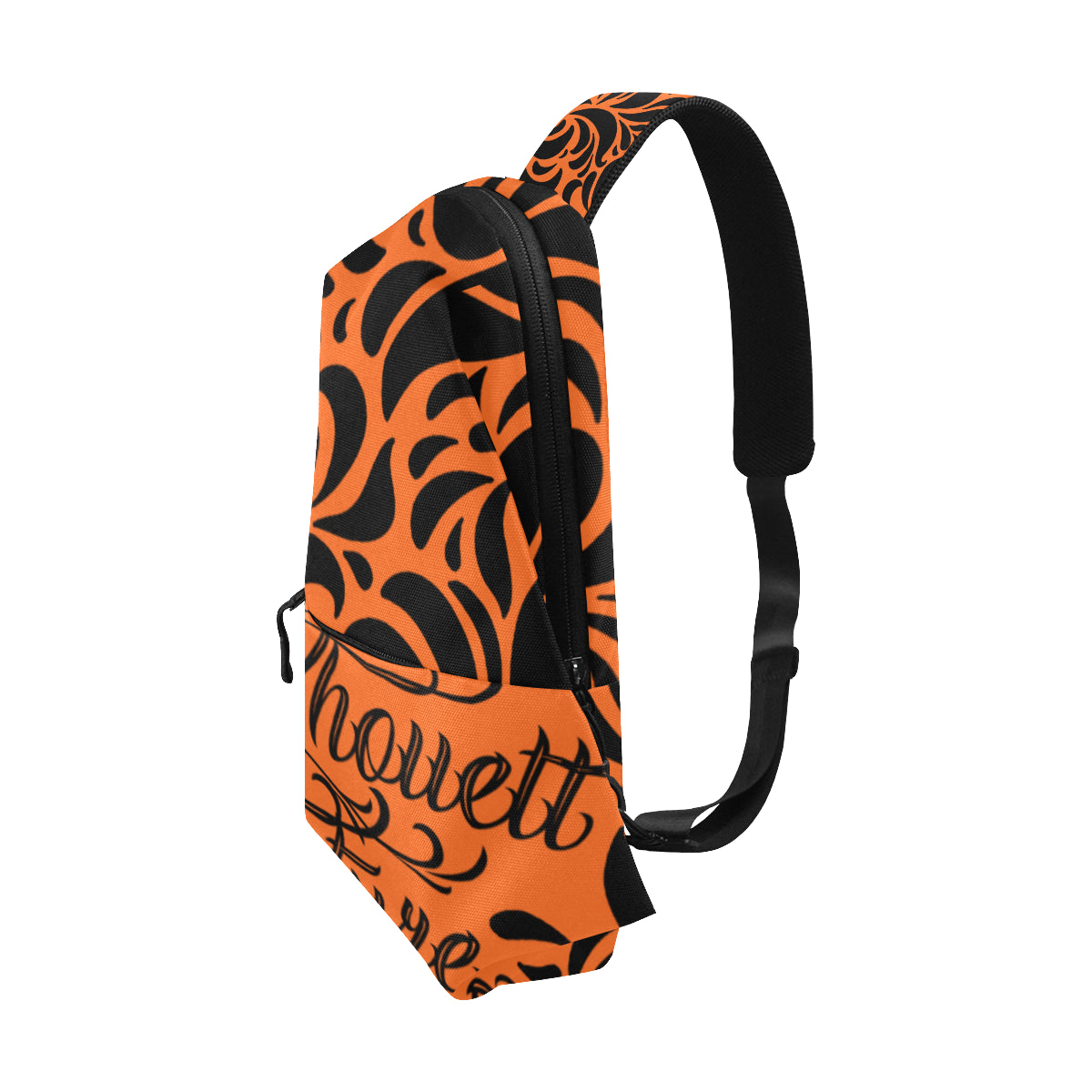 GORGIOUS LEAF ORANGE Chest Bag (Model 1678)