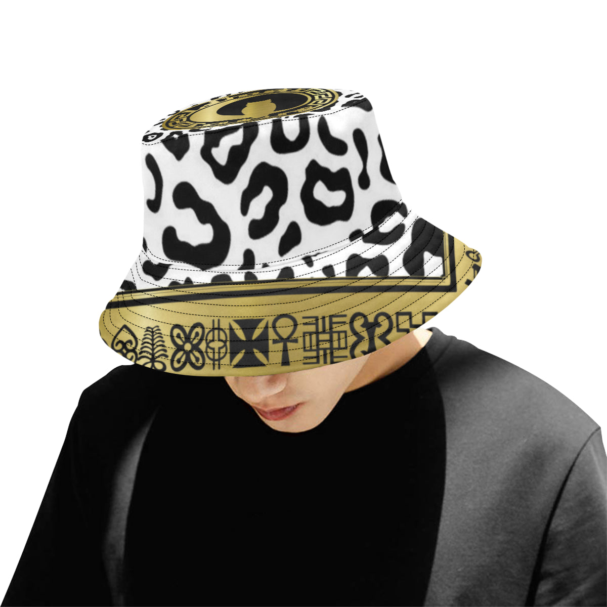 V.I.P All Over Print Bucket Hat for Men