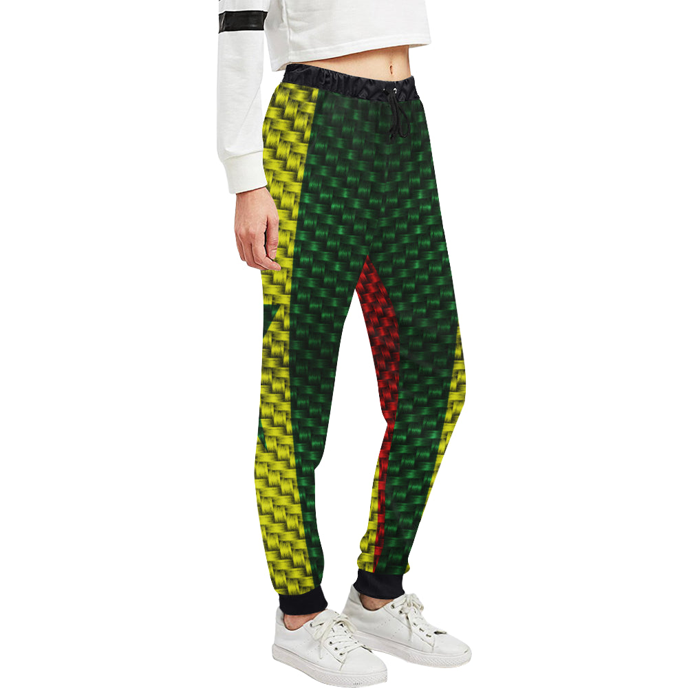 SENEGAL FLAG Women's All Over Print Sweatpants (Model L11)