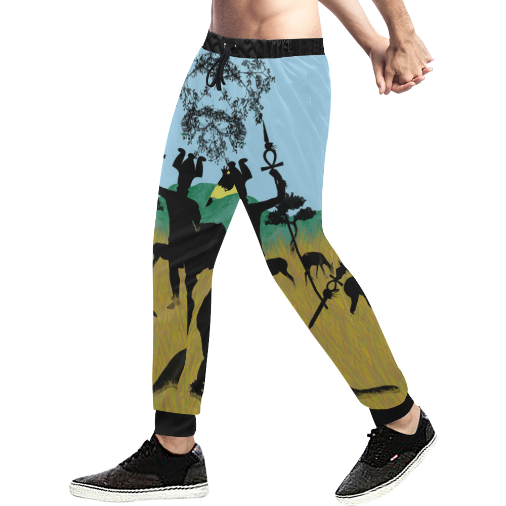 SAFARI NTR WARRIOR Men's All Over Print Sweatpants