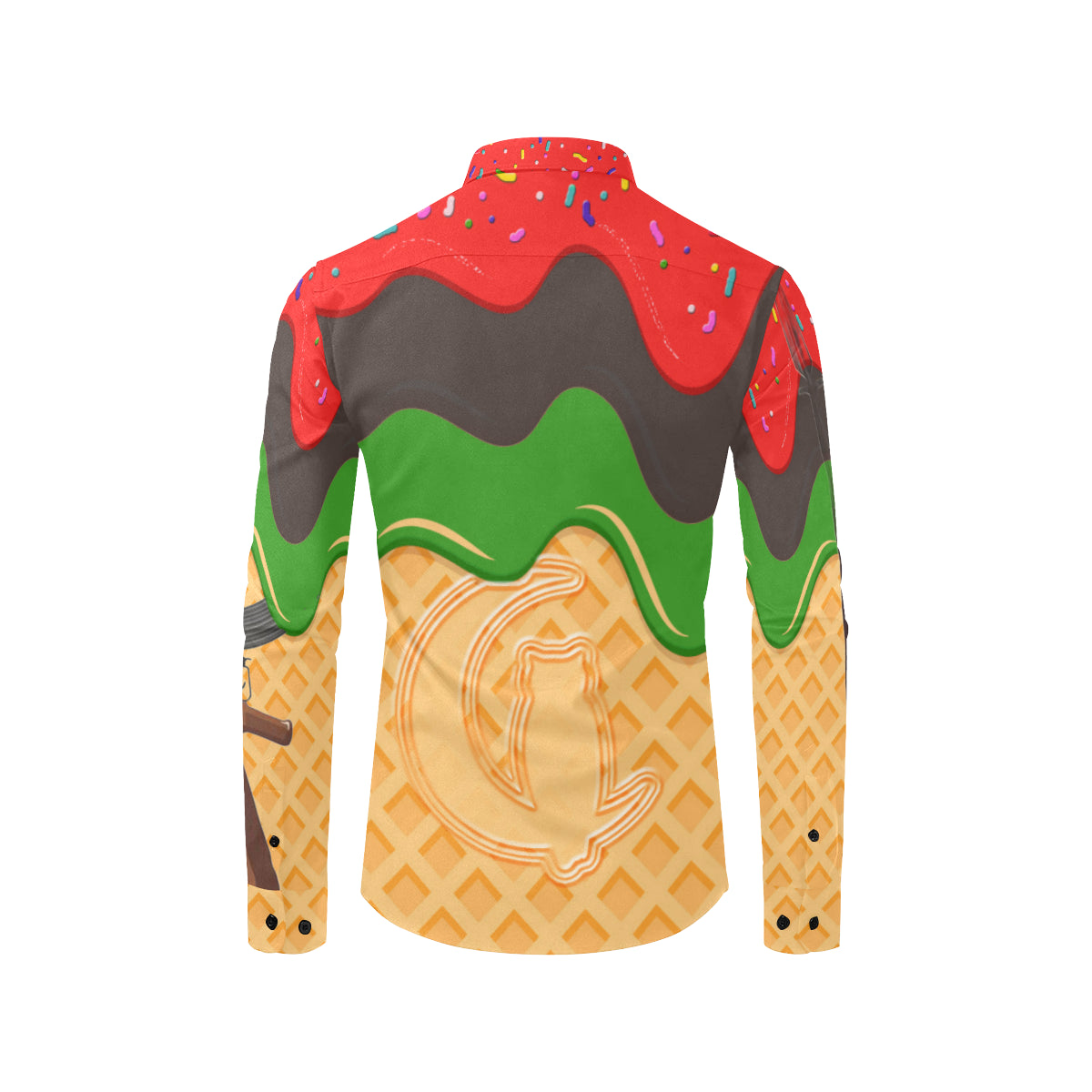 RBG ICE CREAM Men's Casual Dress Shirt