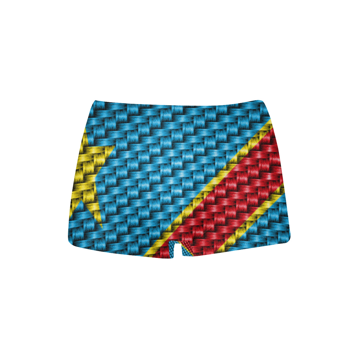 REP.CONGO FLAG Women's All Over Print Boyshort Panties (Model L31)