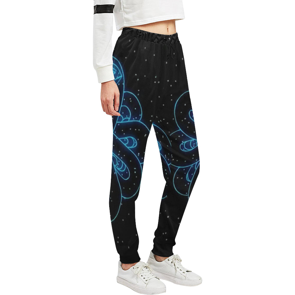 SNAKE OF CREATION WADJET Women's All Over Print Sweatpants (Model L11)
