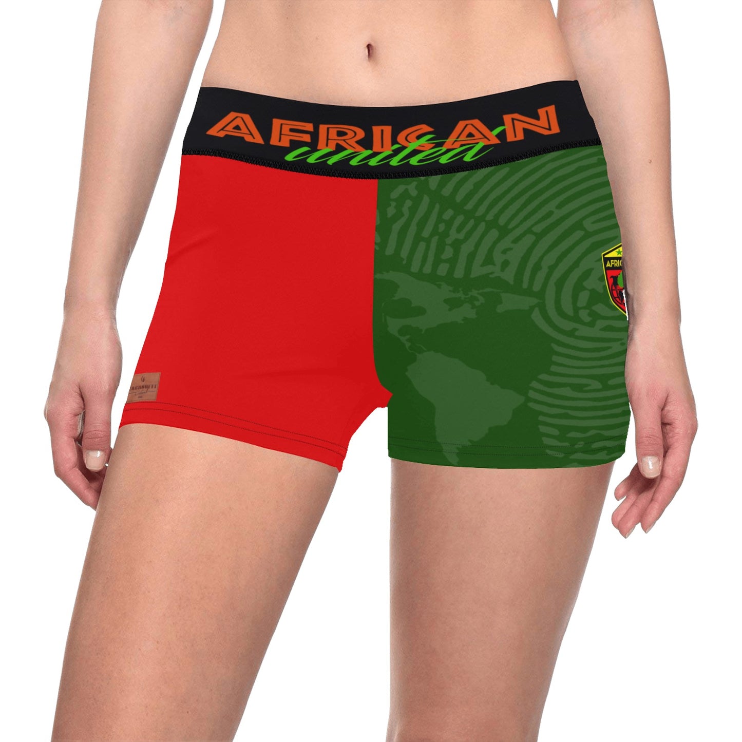 AFRICAN UNITED Women's Short Leggings