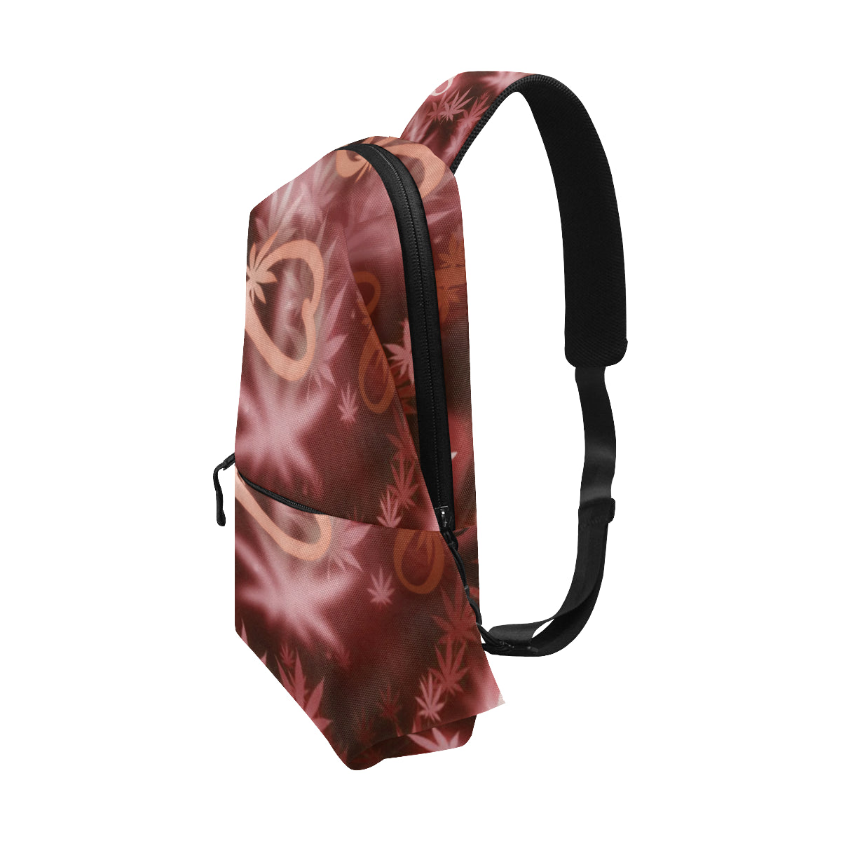INFINITY RED COSMOS Chest Bag (Model 1678)