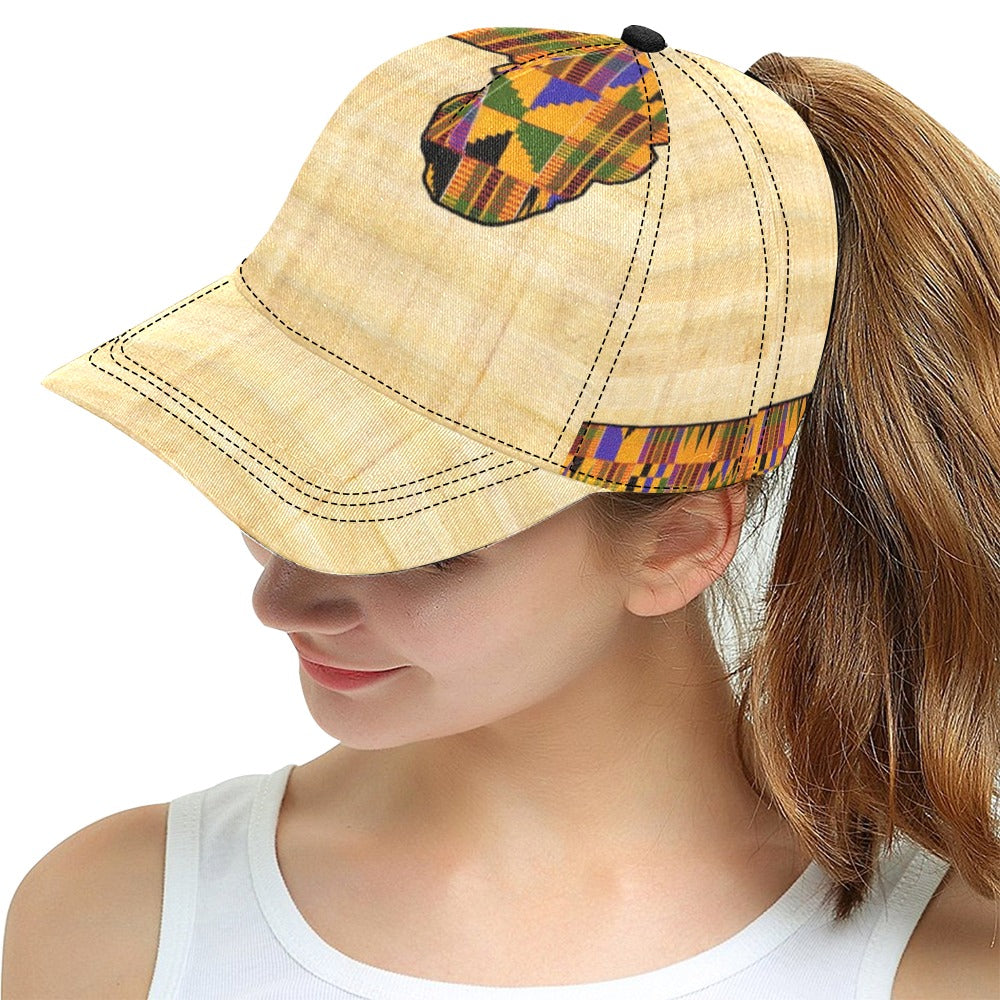 NILE VALLEY All Over Print Snapback Hat D