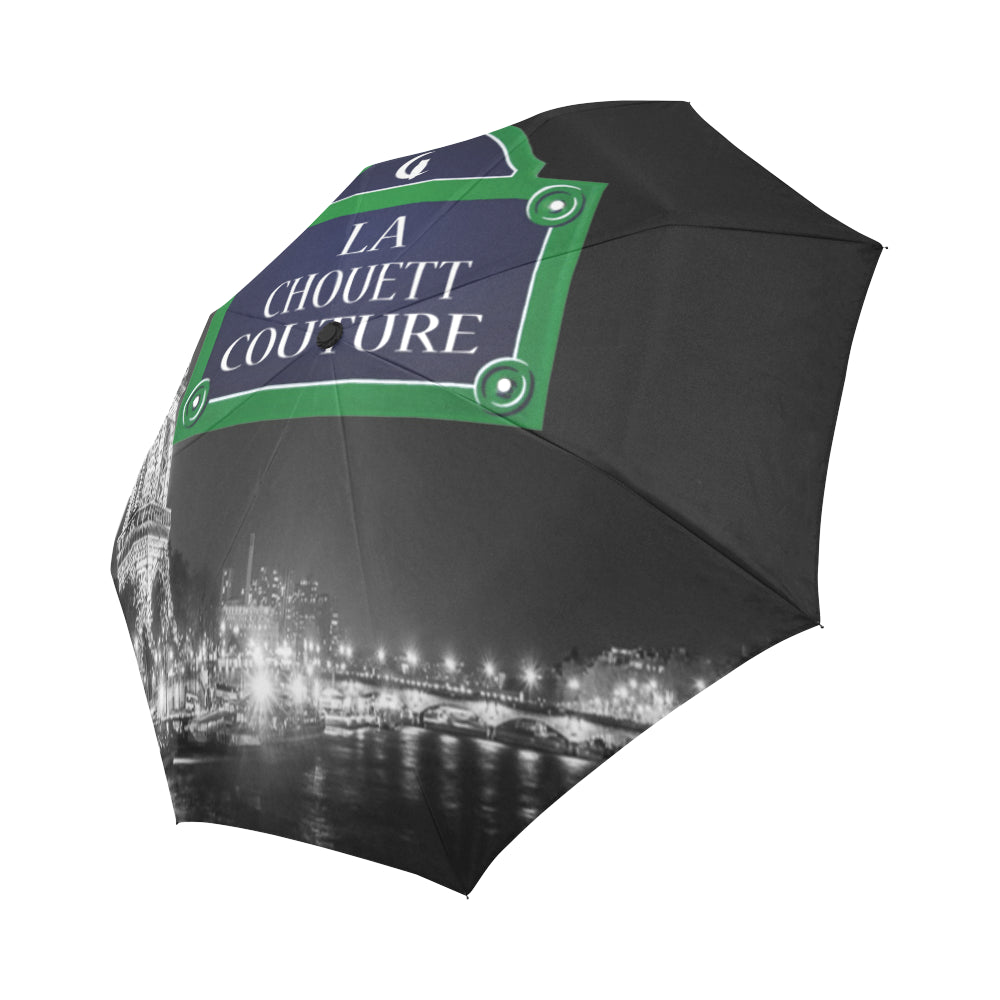 PARIS BY NIGHT Auto-Foldable Umbrella
