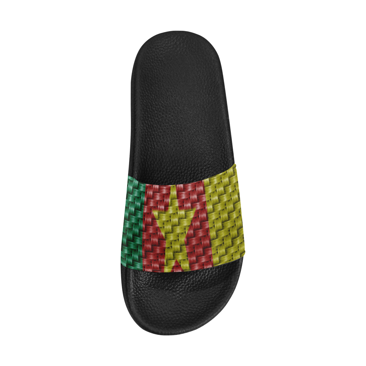 CAMEROUN FLAG Women's Slide Sandals