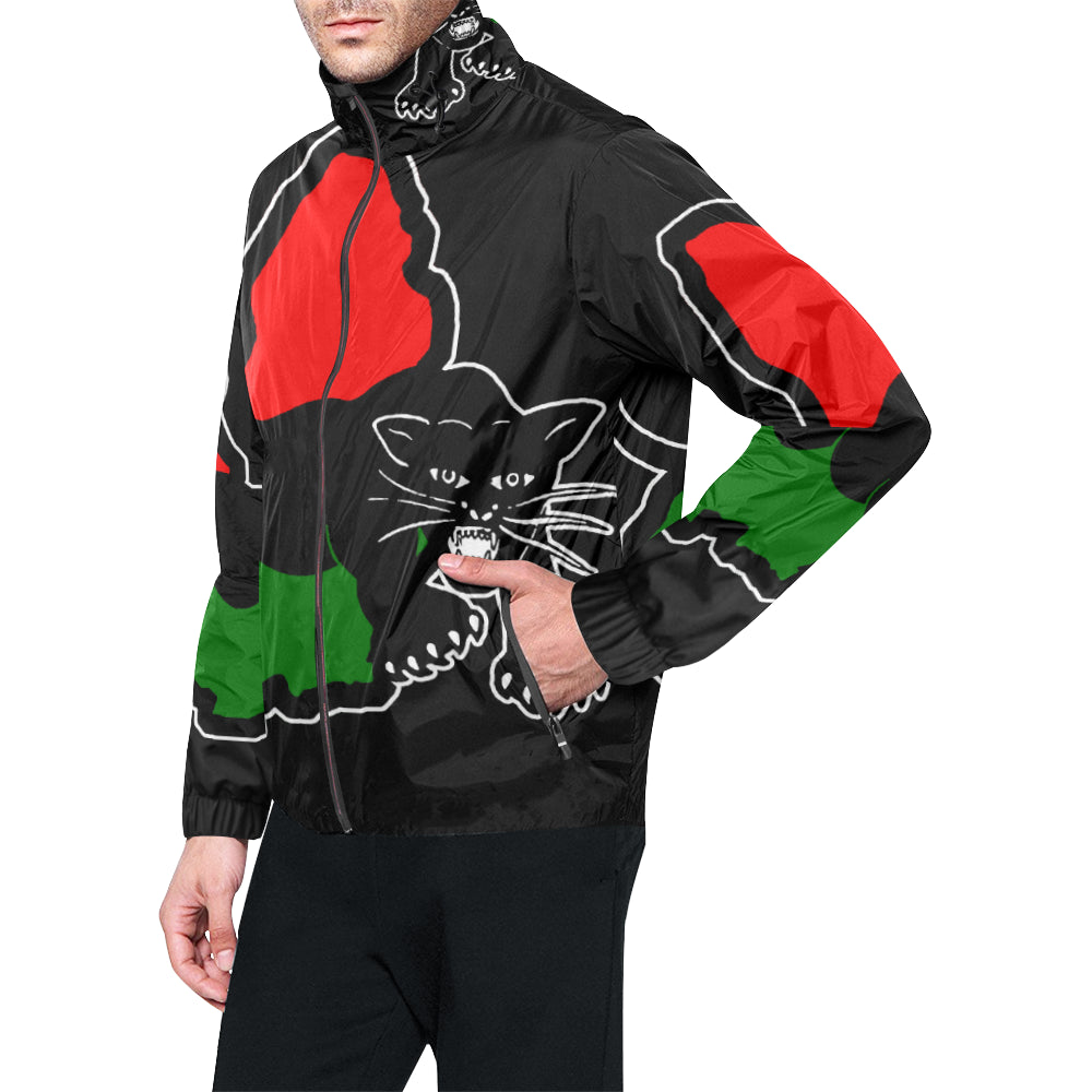 BLACC PANTHERS KMT All Over Print Windbreaker for Unisex