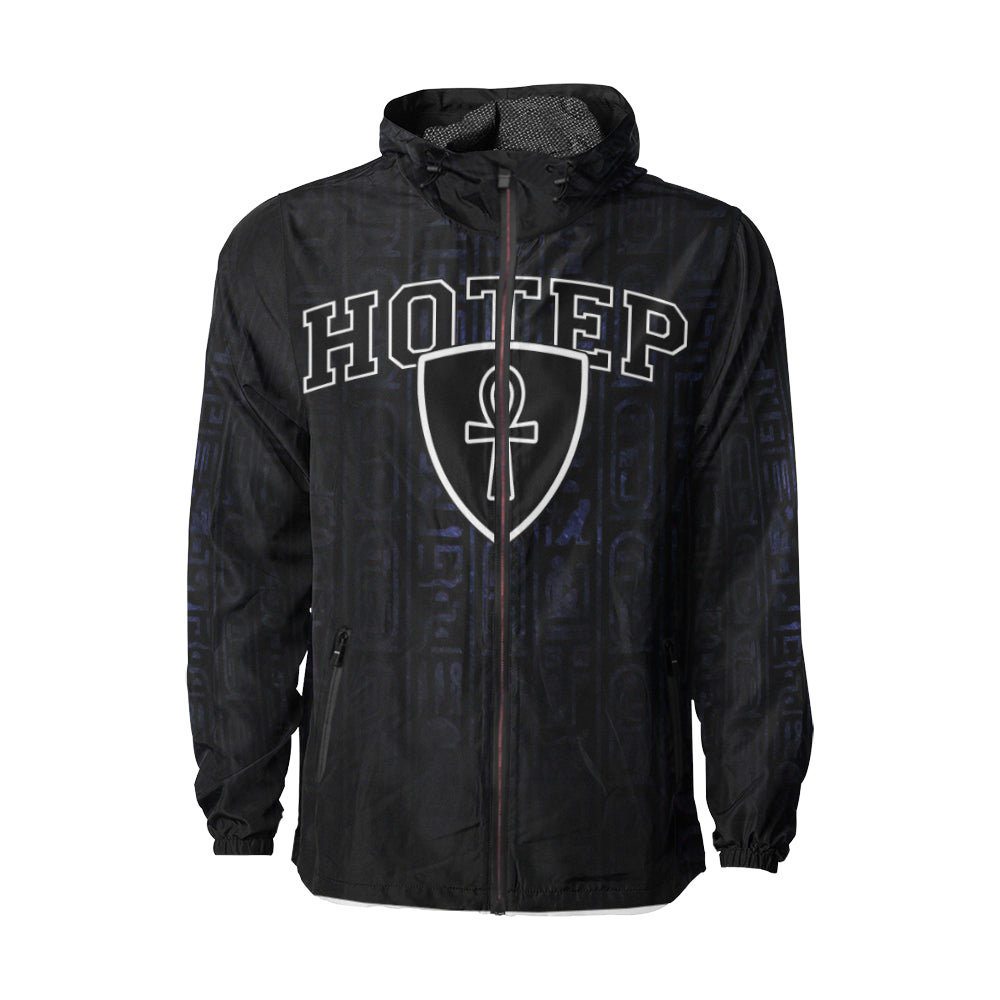 HOTEP ANKH All Over Print Windbreaker for Unisex