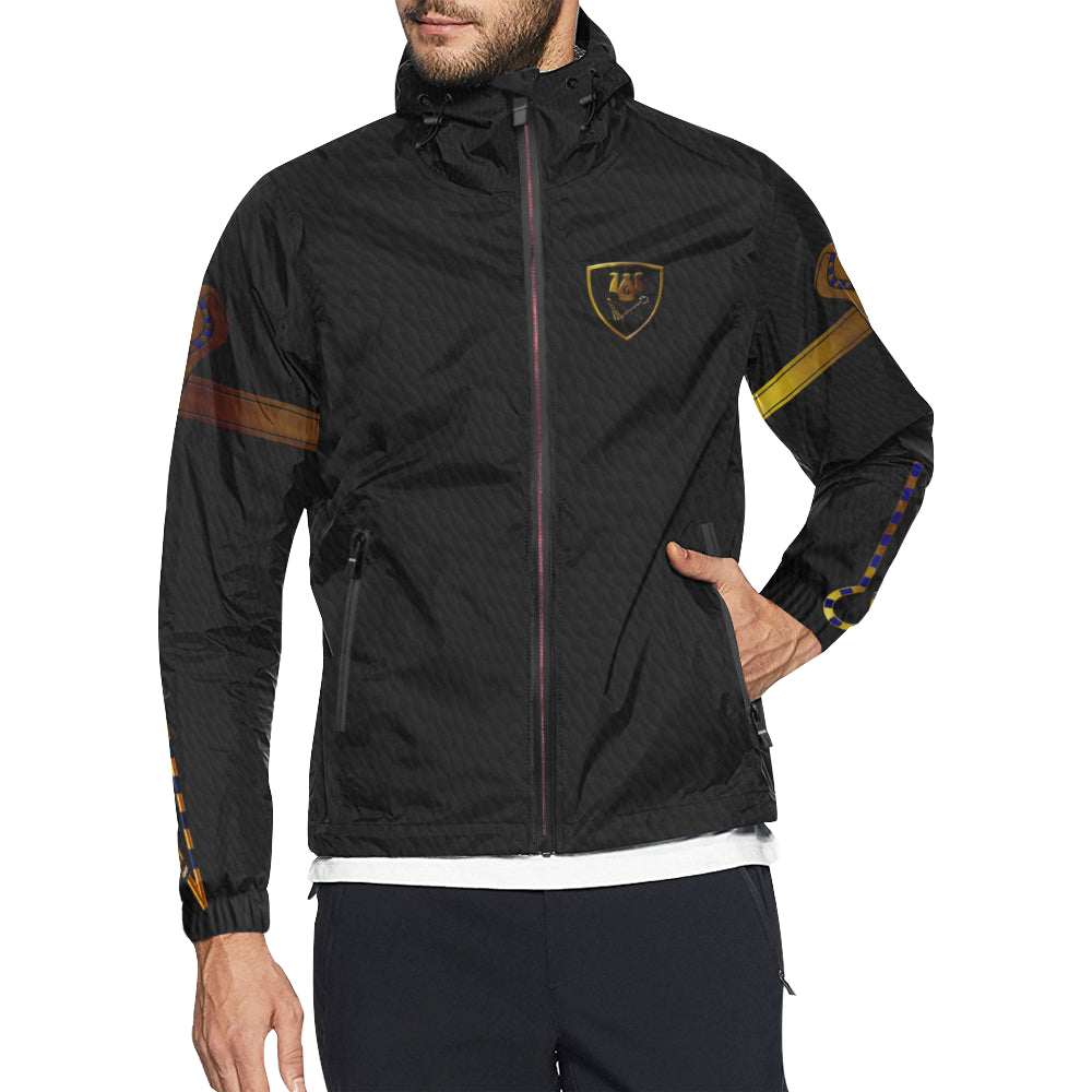 ATEF CROWN SHIELD All Over Print Windbreaker for Unisex