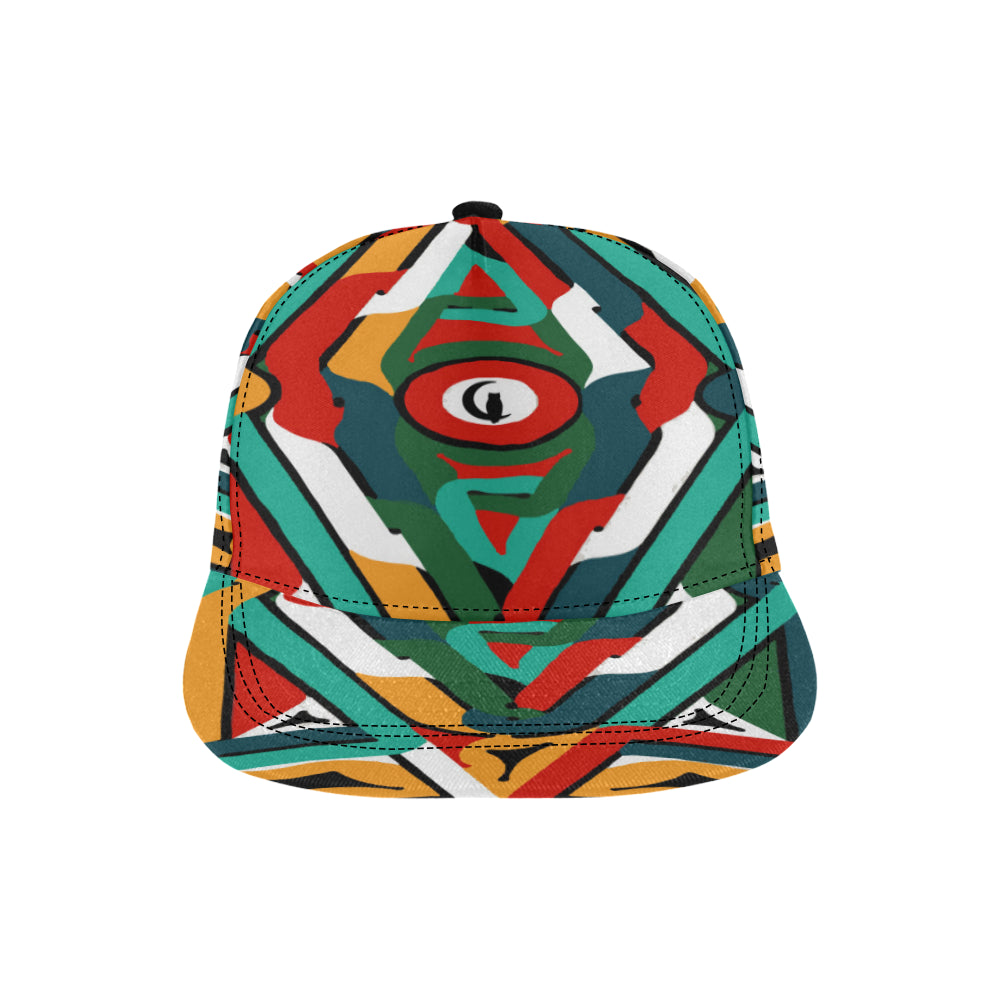 TEMBE ART All Over Print Snapback