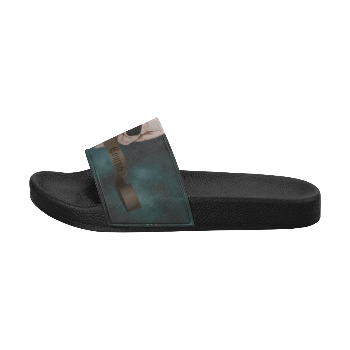 THE SKULL Men's Slide Sandals (Model 057)
