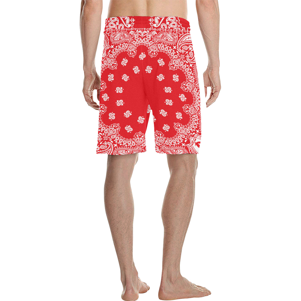 BANDANA Bs'UP Men's All Over Print Casual Shorts