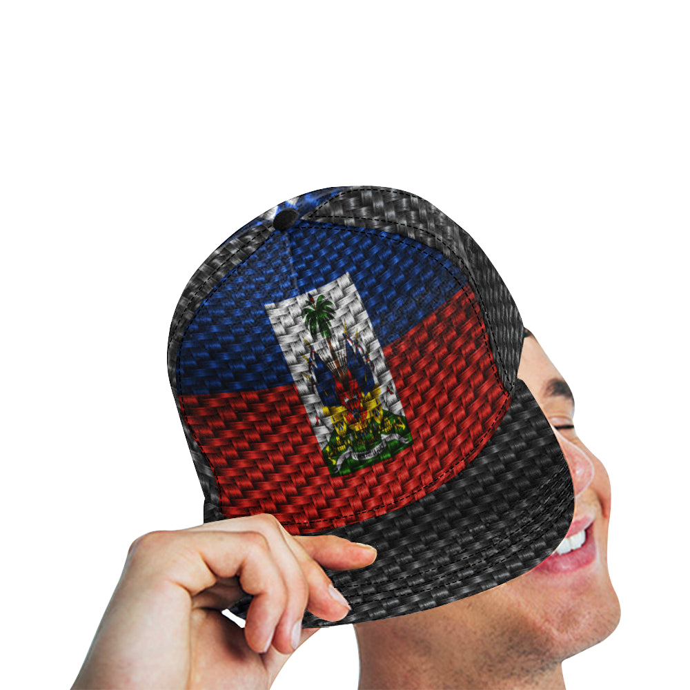 HAITI FLAG All Over Print Snapback