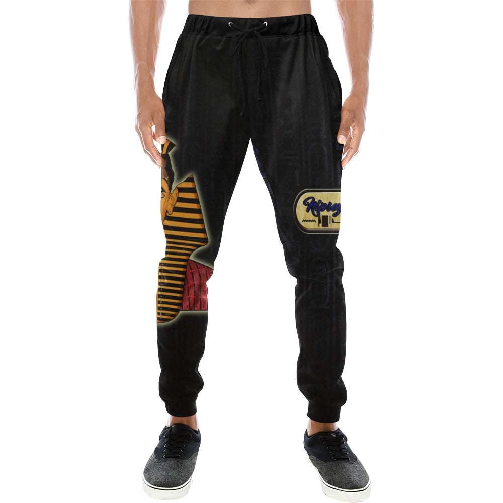 NIPSEY THA GREAT Men's All Over Print Sweatpants (Model L11)
