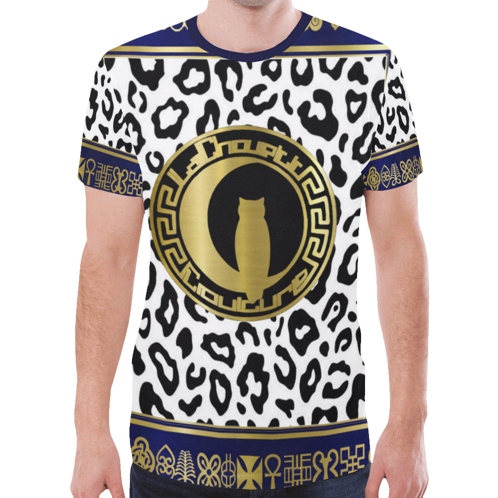 VIP LCC BLUE VECTOR New All Over Print T-shirt for Men (Model T45)