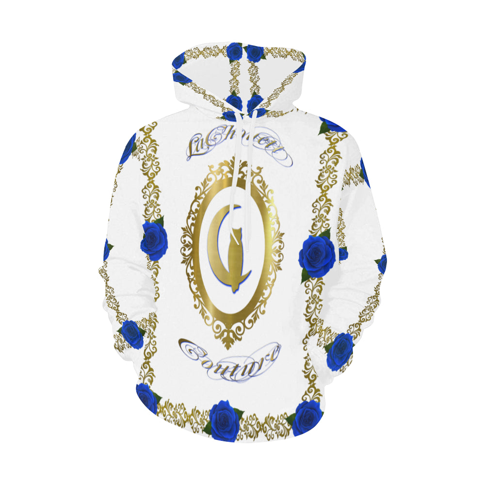 BLUE ROSES LCCS All Over Print Hoodie for Men