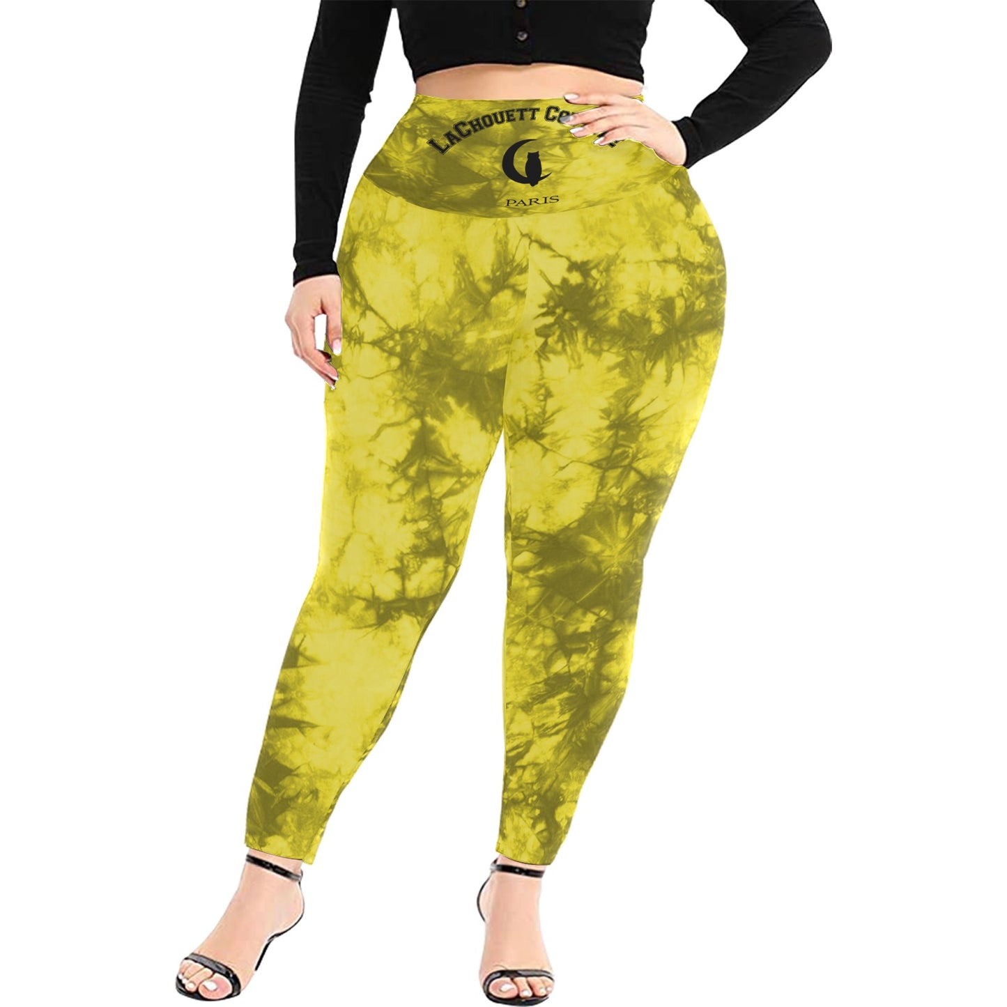 TIE DYE Plus Size High Waist Leggings