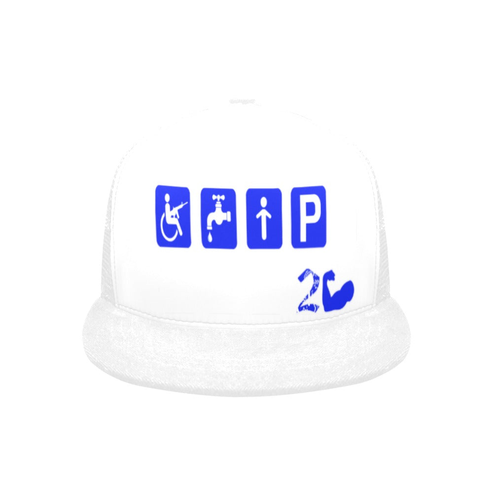CRIP 2 HARD Trucker Hat H