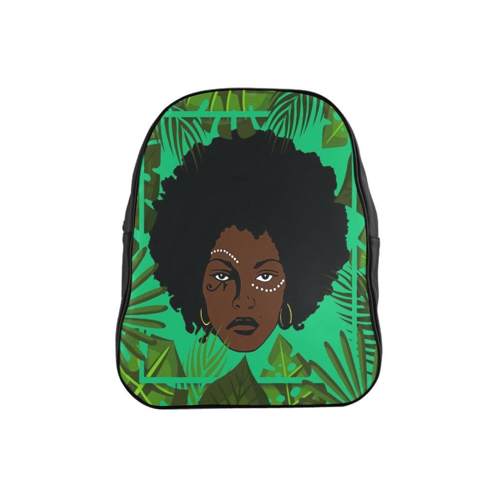 TROPICAL KWEEN FOREST School Backpack (Medium)