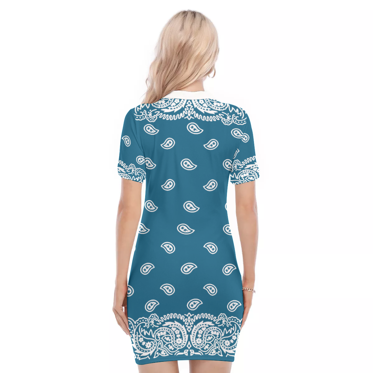 BANDANA FULLY MORPH Women's Polo Collar Dress