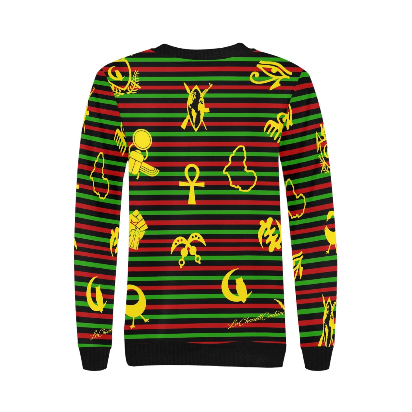 RBG KEMET Women's Rib Cuff Crew Neck Sweatshirt