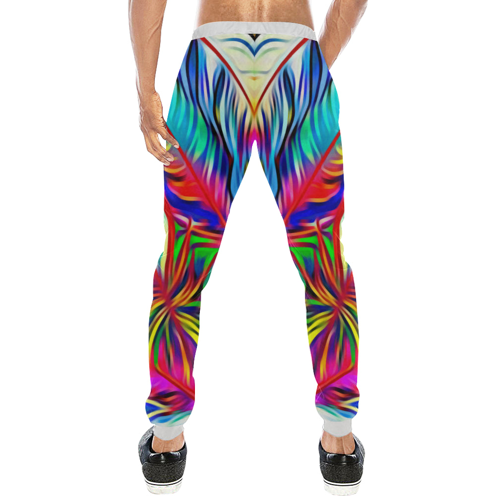 FEATHER FLASHY Men's All Over Print Sweatpants