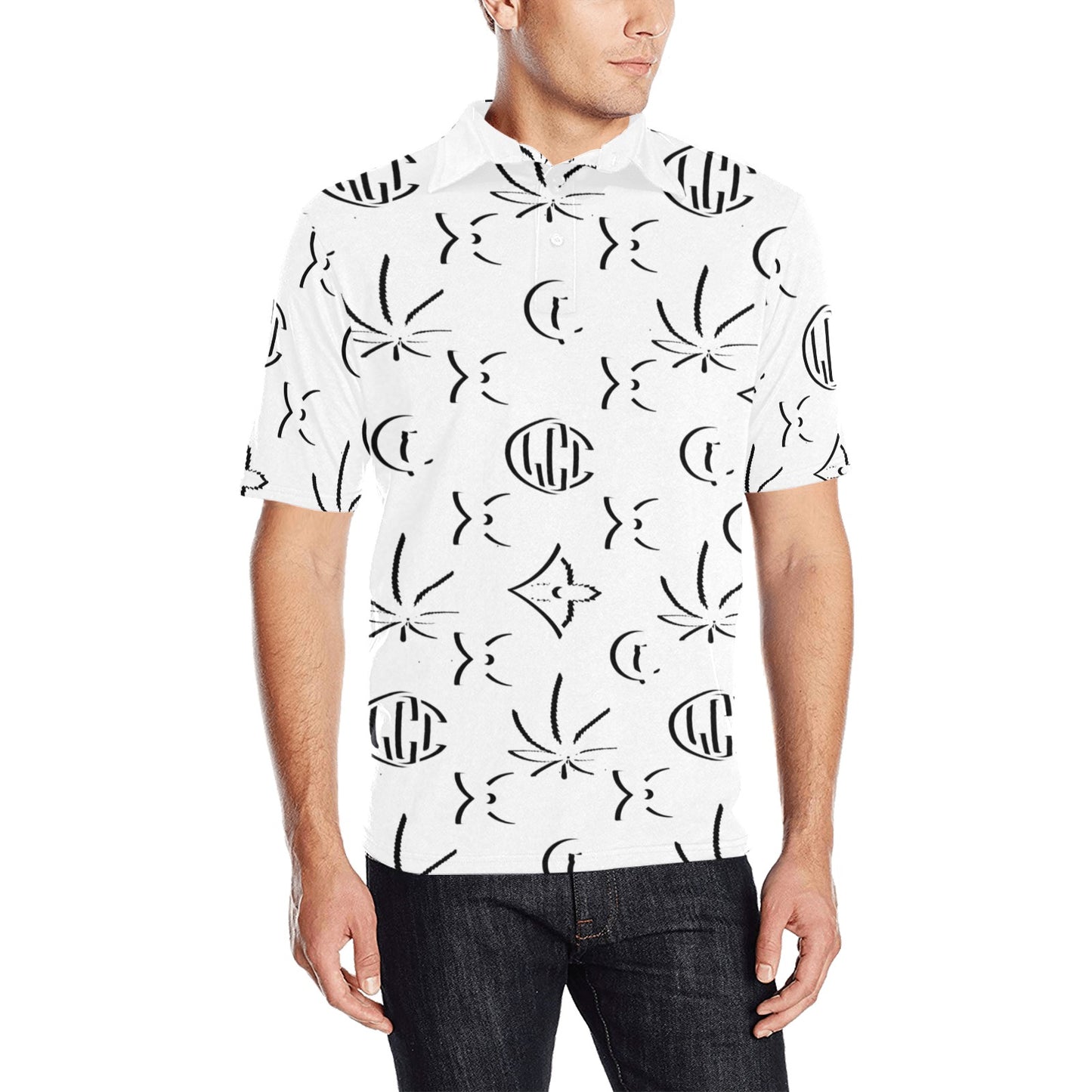 LCC WEEDY Men's Polo Shirt