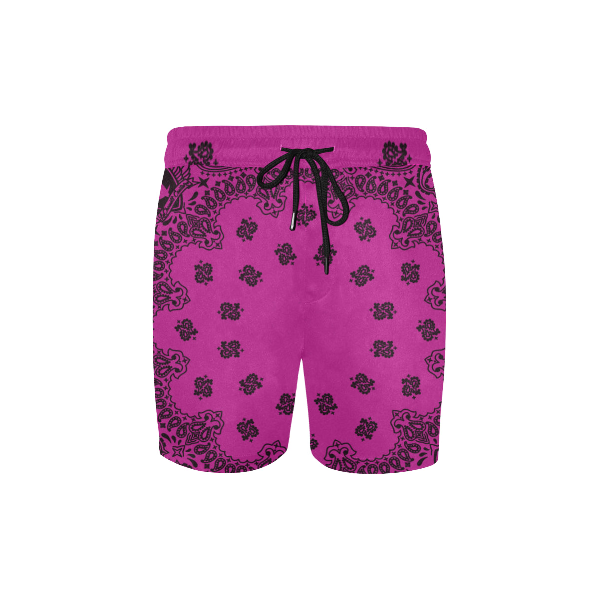 BANDANA GRAPES Men's Mid-Length Swim Shorts