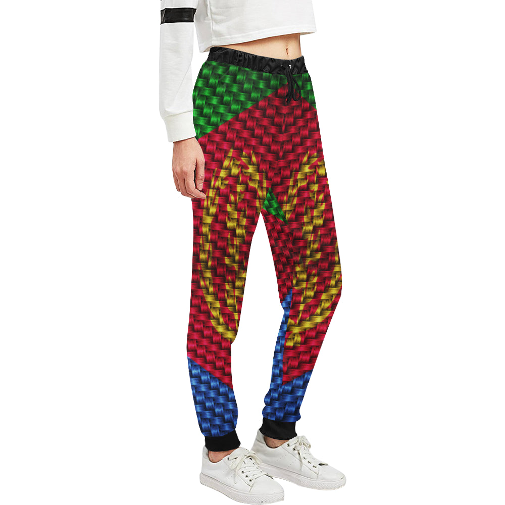 ERITREA FLAG Women's All Over Print Sweatpants (Model L11)