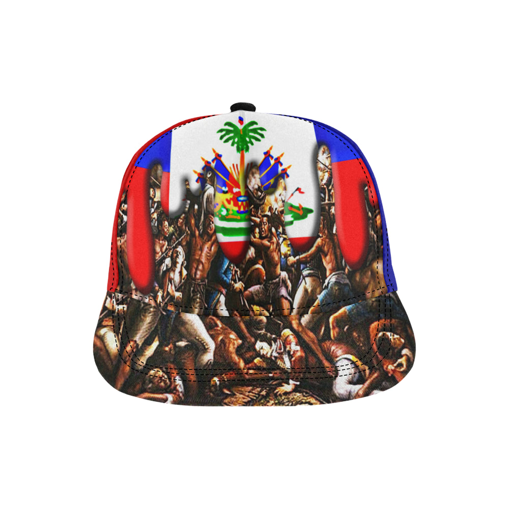 HAITI LICCING All Over Print Snapback Hat D