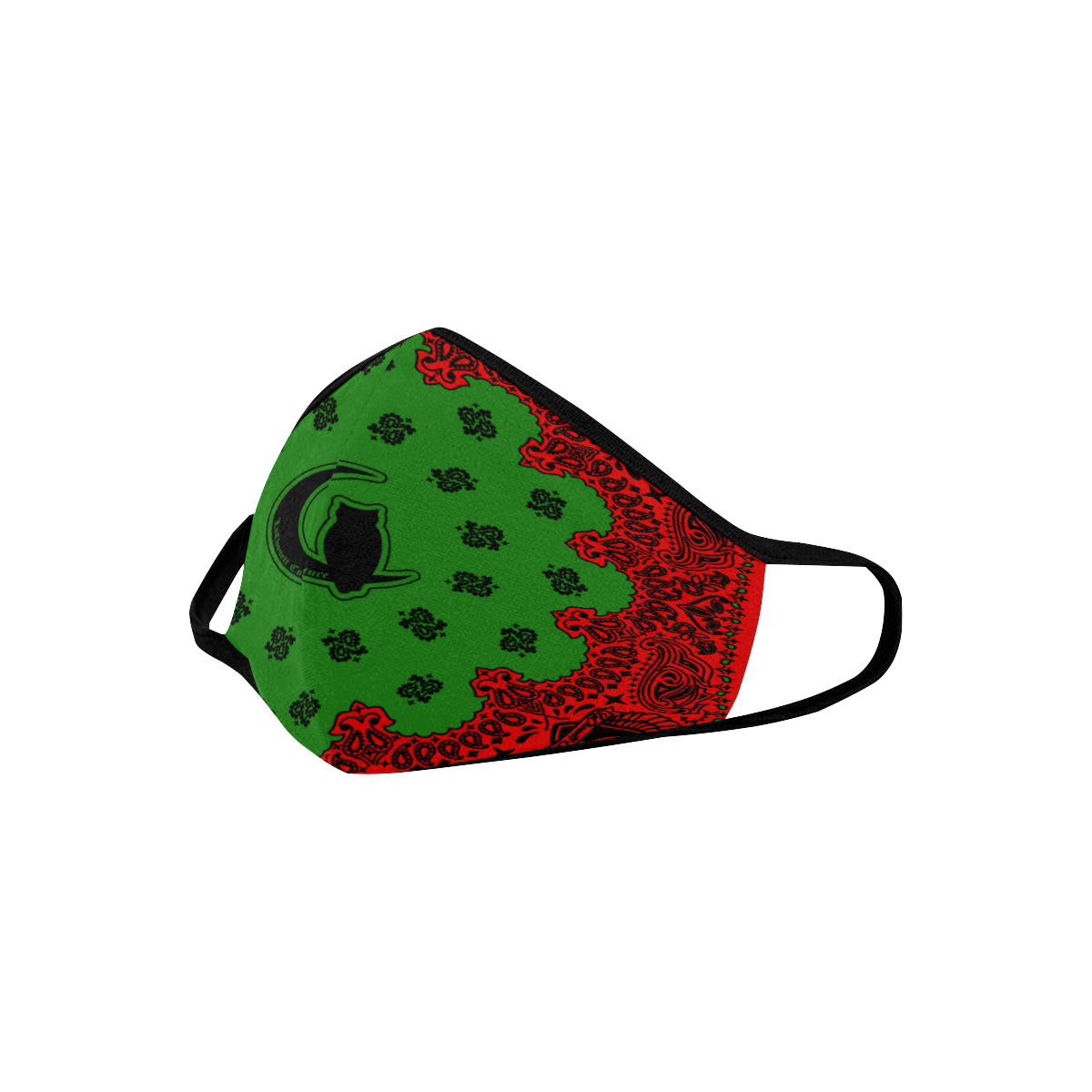 BANDANA RBG Mouth Mask in One Piece (2 Filters Included)