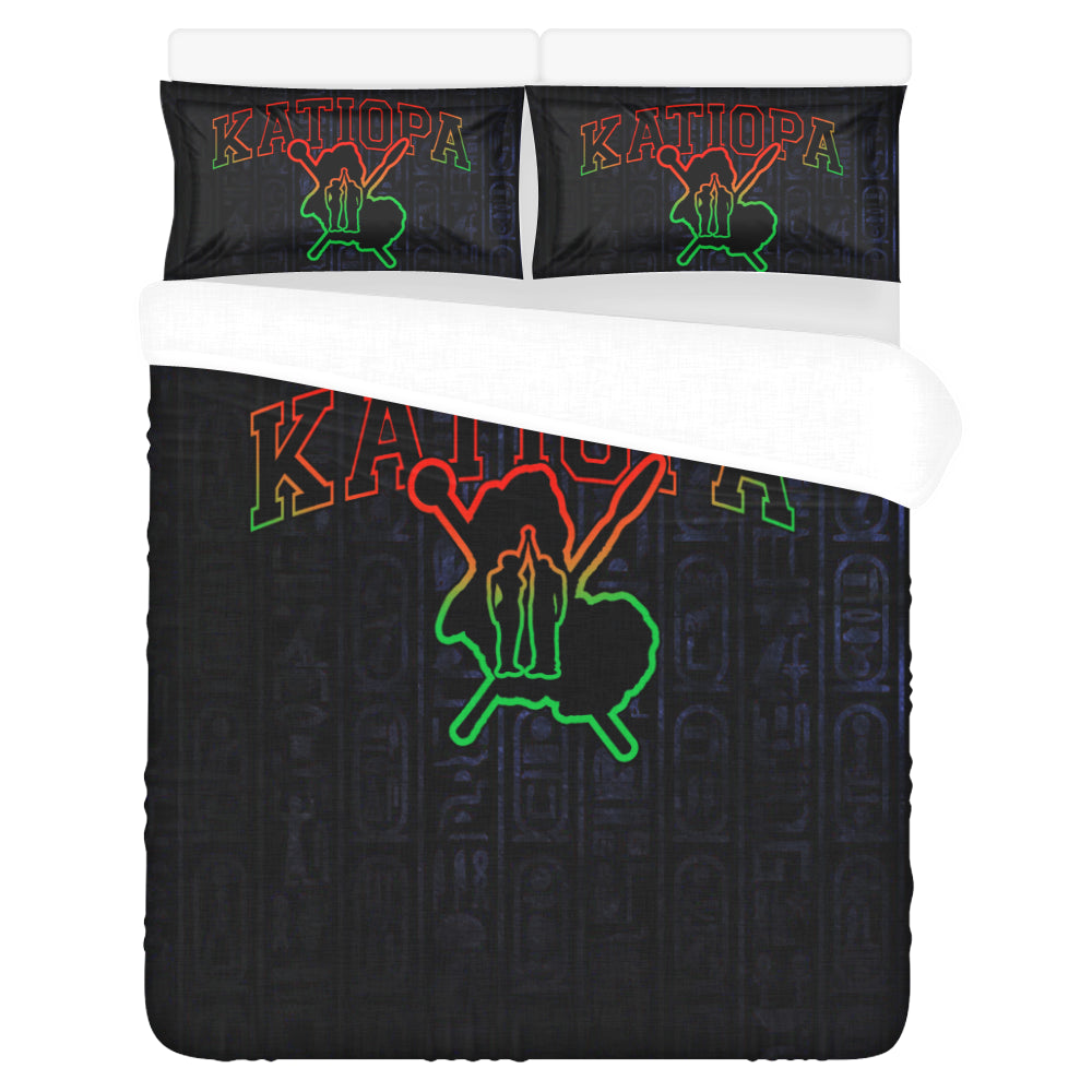 KATIOPA NUBIAN 3-Piece Bedding Set