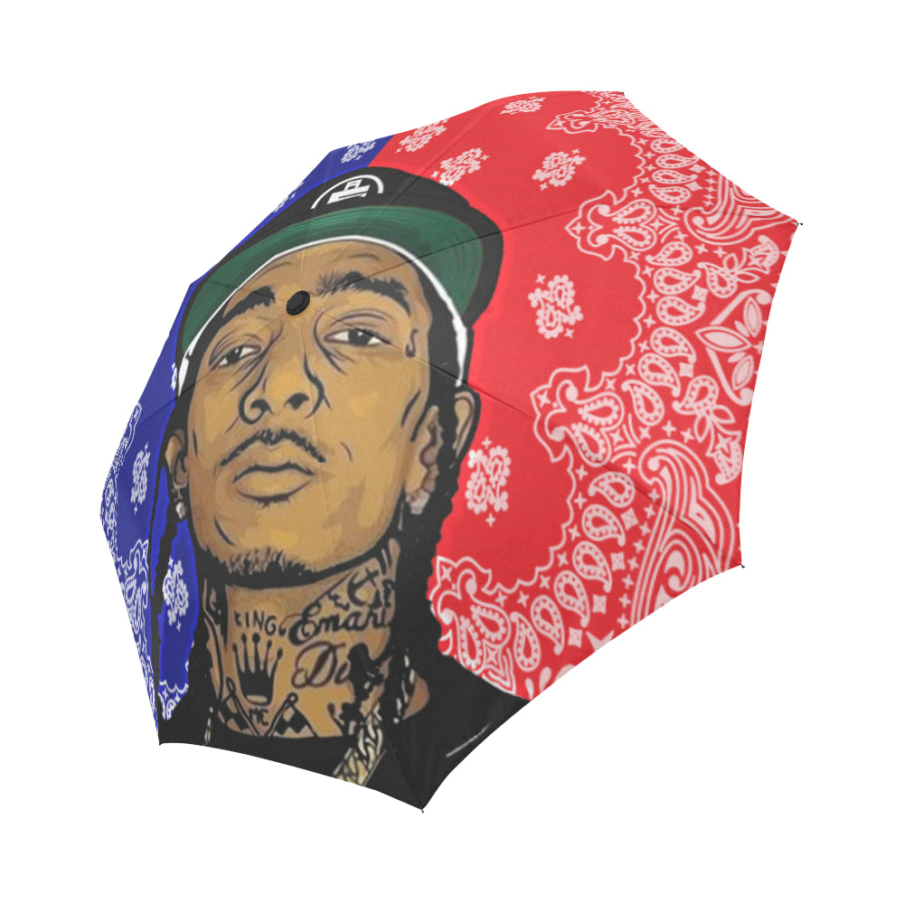 NIPSEY GANG UNITED Auto-Foldable Umbrella