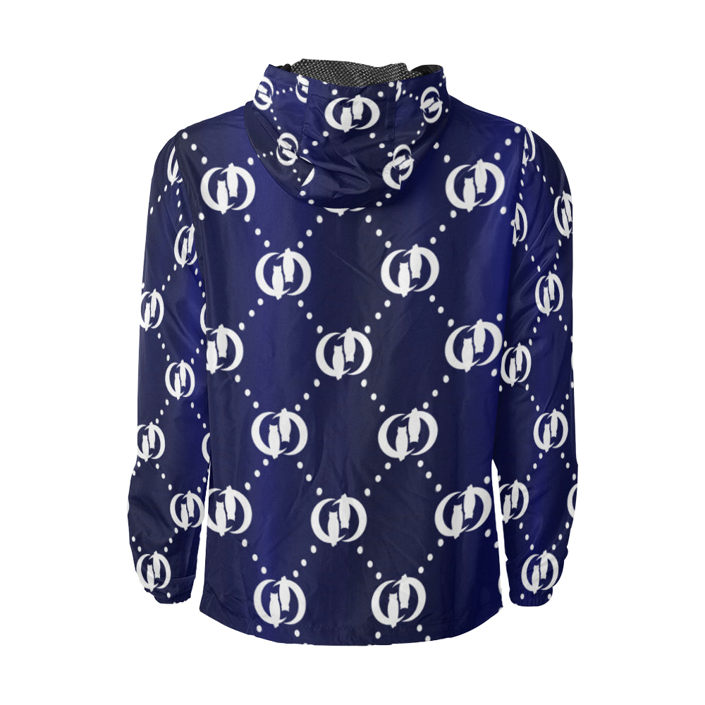 GOODIE BW All Over Print Windbreaker for Unisex