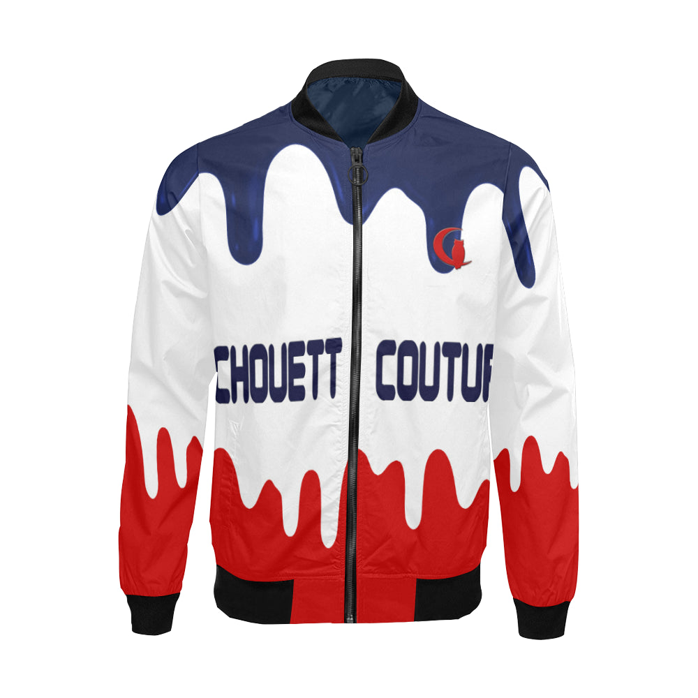 DRIPPIN Water All Over Print Bomber Jacket