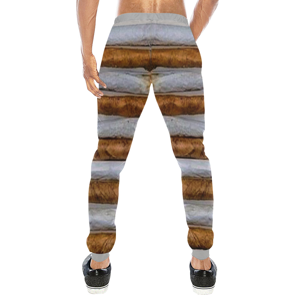 IN WEED WE TRUST Men's All Over Print Sweatpants (Model L11)