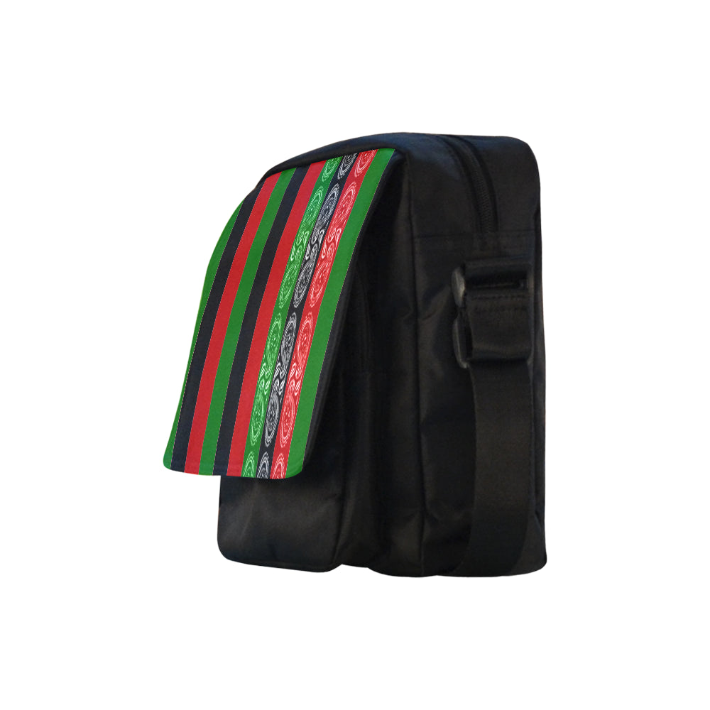 RBG FLAG Crossbody Nylon Bags (Model 1633)