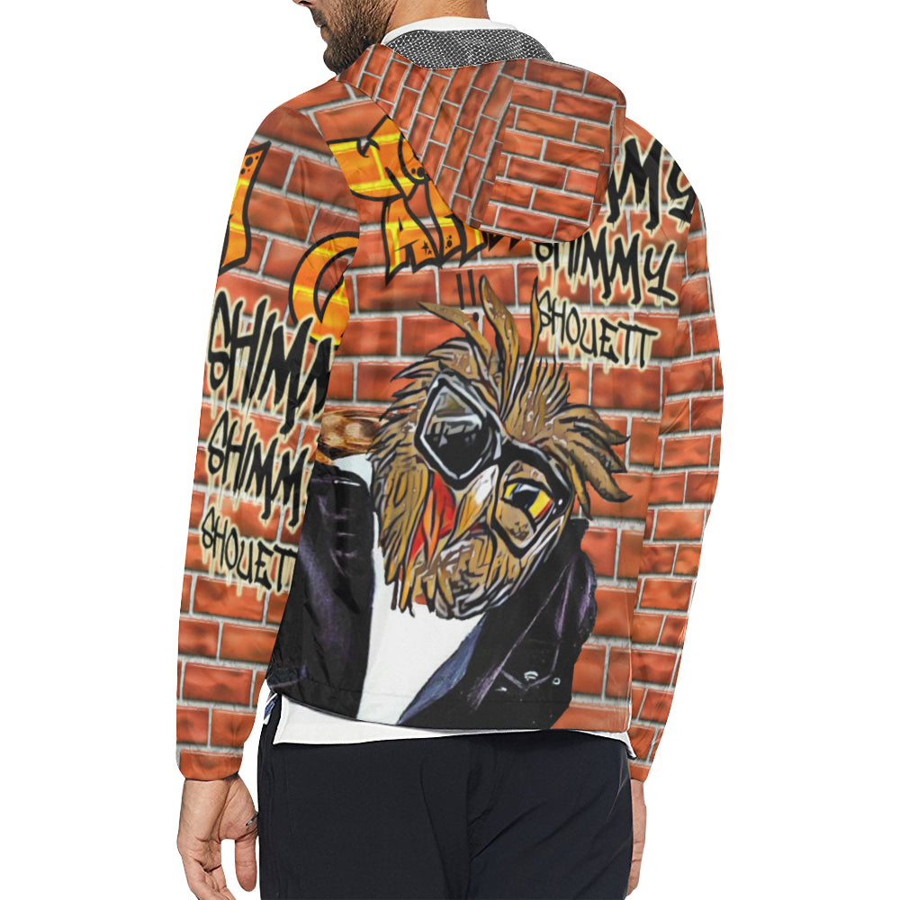 WOOH AH ODB Unisex All Over Print Windbreaker